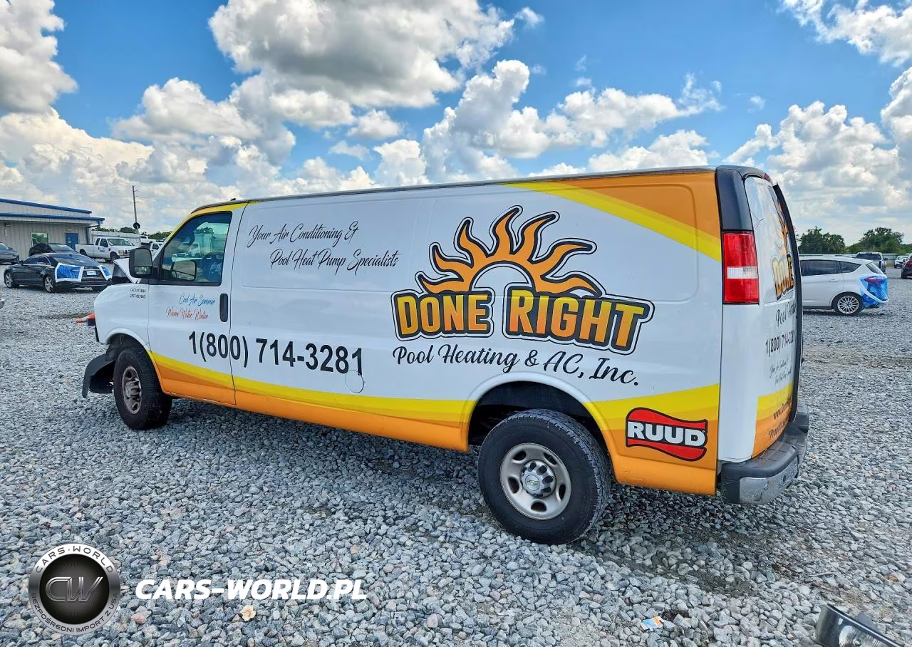 2022 Chevrolet Express G2500 VIN:1GCWGBFP5N1292056 - 2