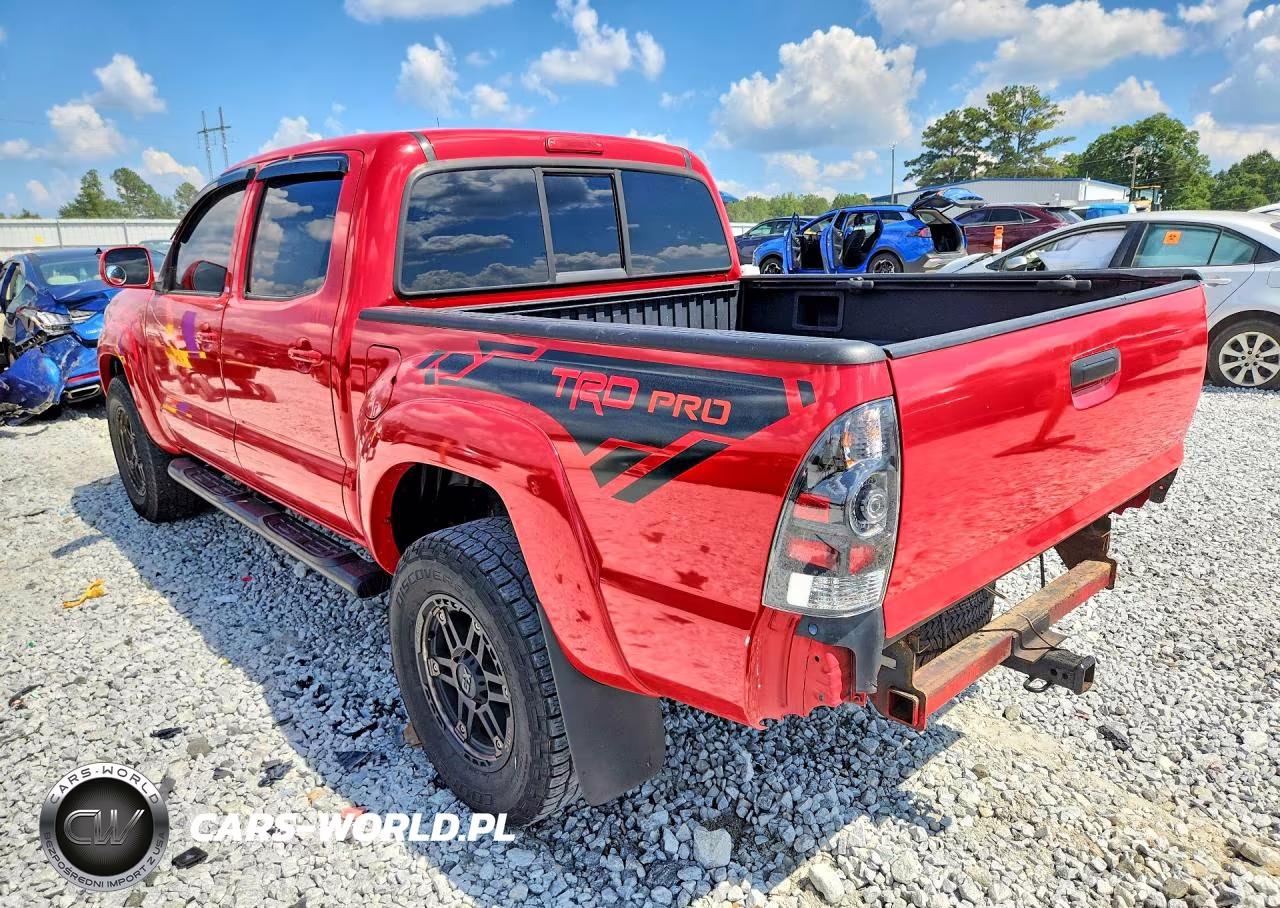 2007 Toyota Tacoma Double Cab Prerunner VIN:5TEJU62N37Z417448 - 2