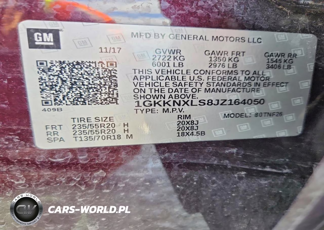 2018 GMC Acadia Denali VIN:1GKKNXLS8JZ164050 - 13