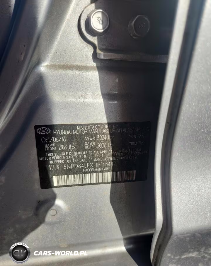 2017 Hyundai Elantra Se VIN:5NPD84LFXHH143442 - 12