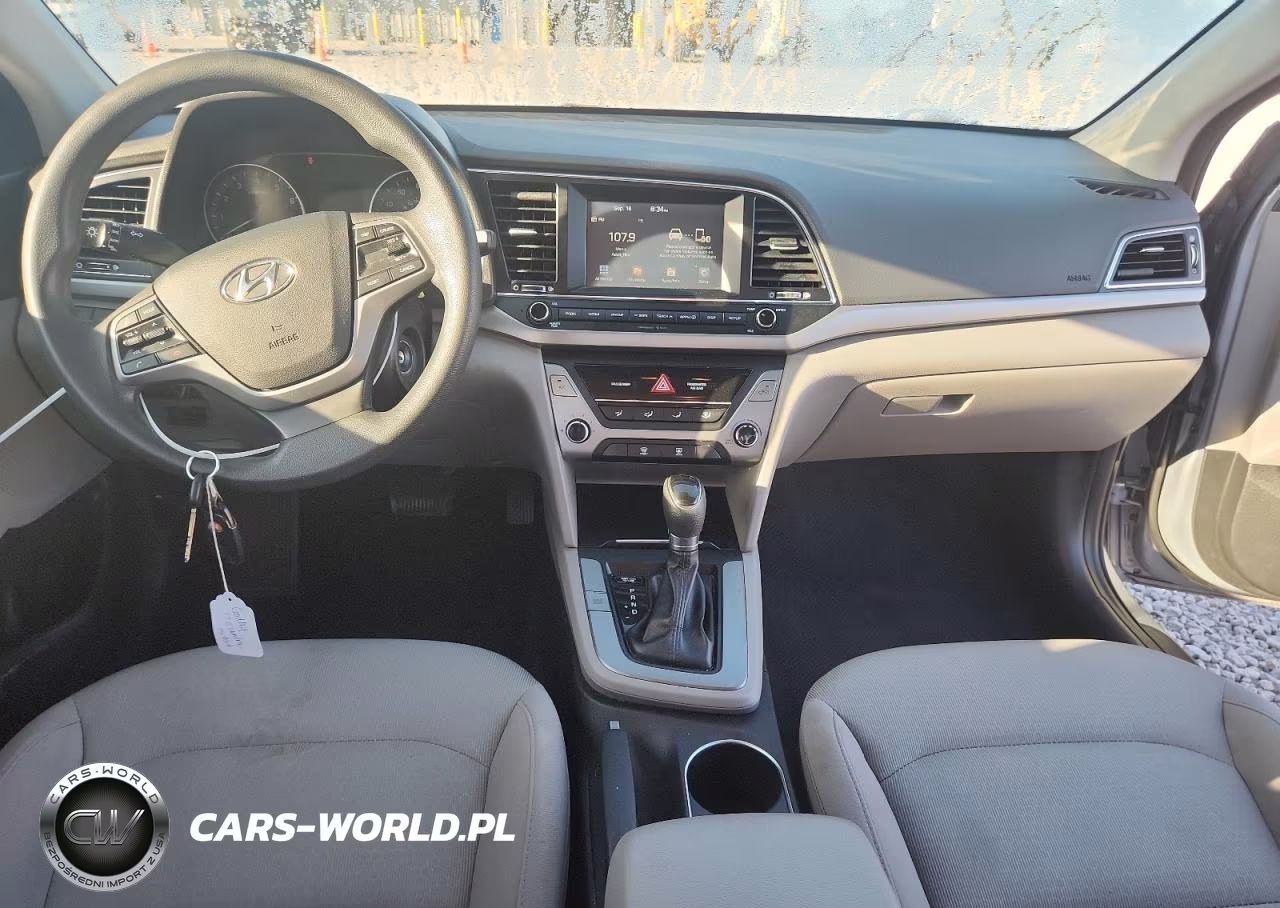 2017 Hyundai Elantra Se VIN:5NPD84LFXHH143442 - 8
