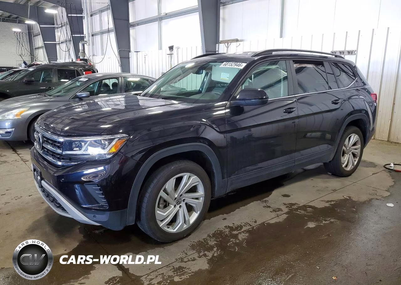 2021 Volkswagen Atlas Se VIN:1V2HR2CA3MC587600 - 1