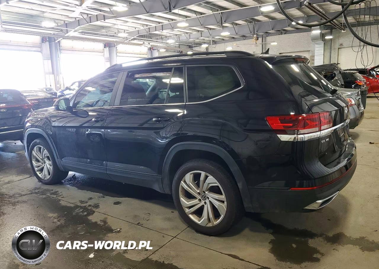 2021 Volkswagen Atlas Se VIN:1V2HR2CA3MC587600 - 2