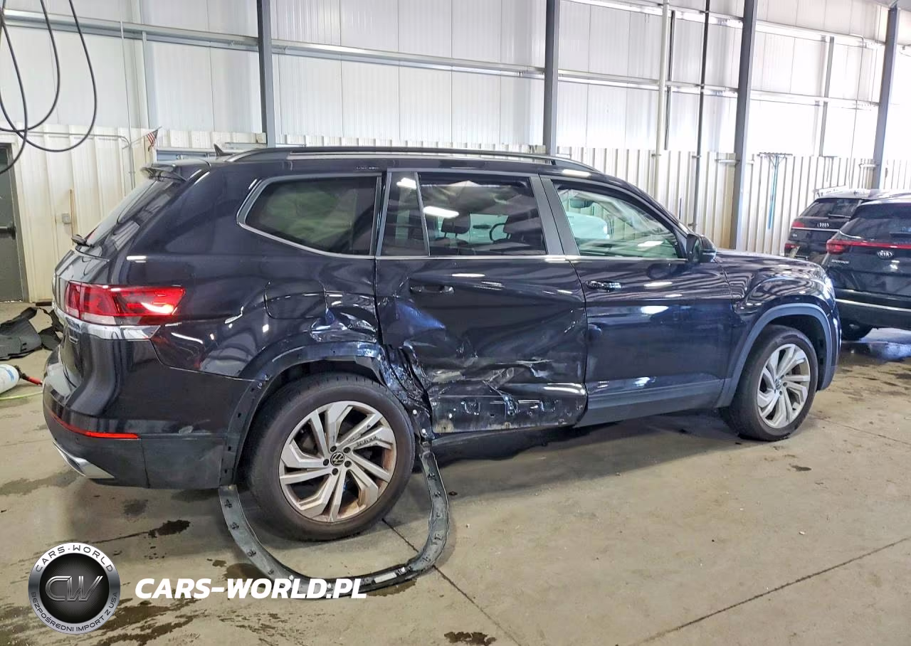 2021 Volkswagen Atlas Se VIN:1V2HR2CA3MC587600 - 3