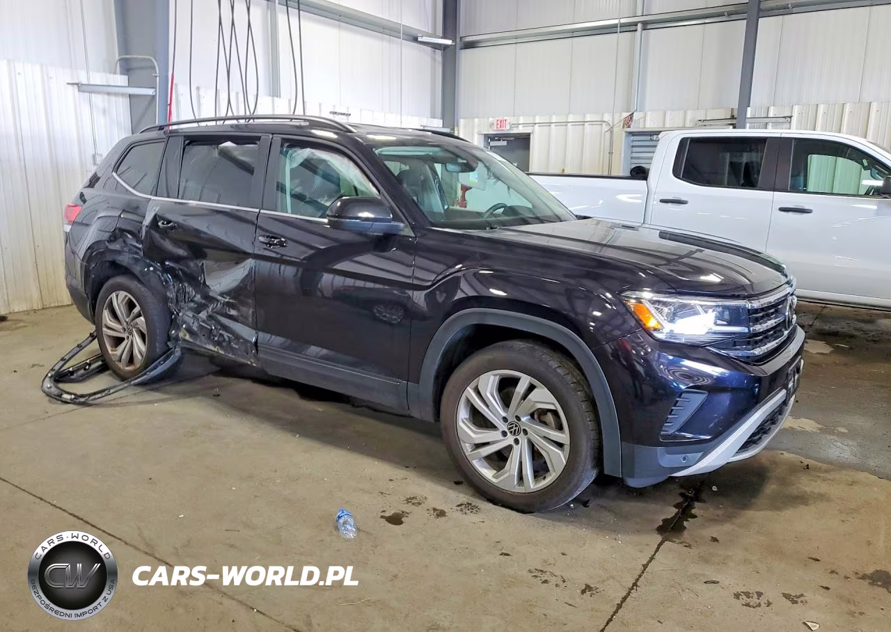 2021 Volkswagen Atlas Se VIN:1V2HR2CA3MC587600 - 4