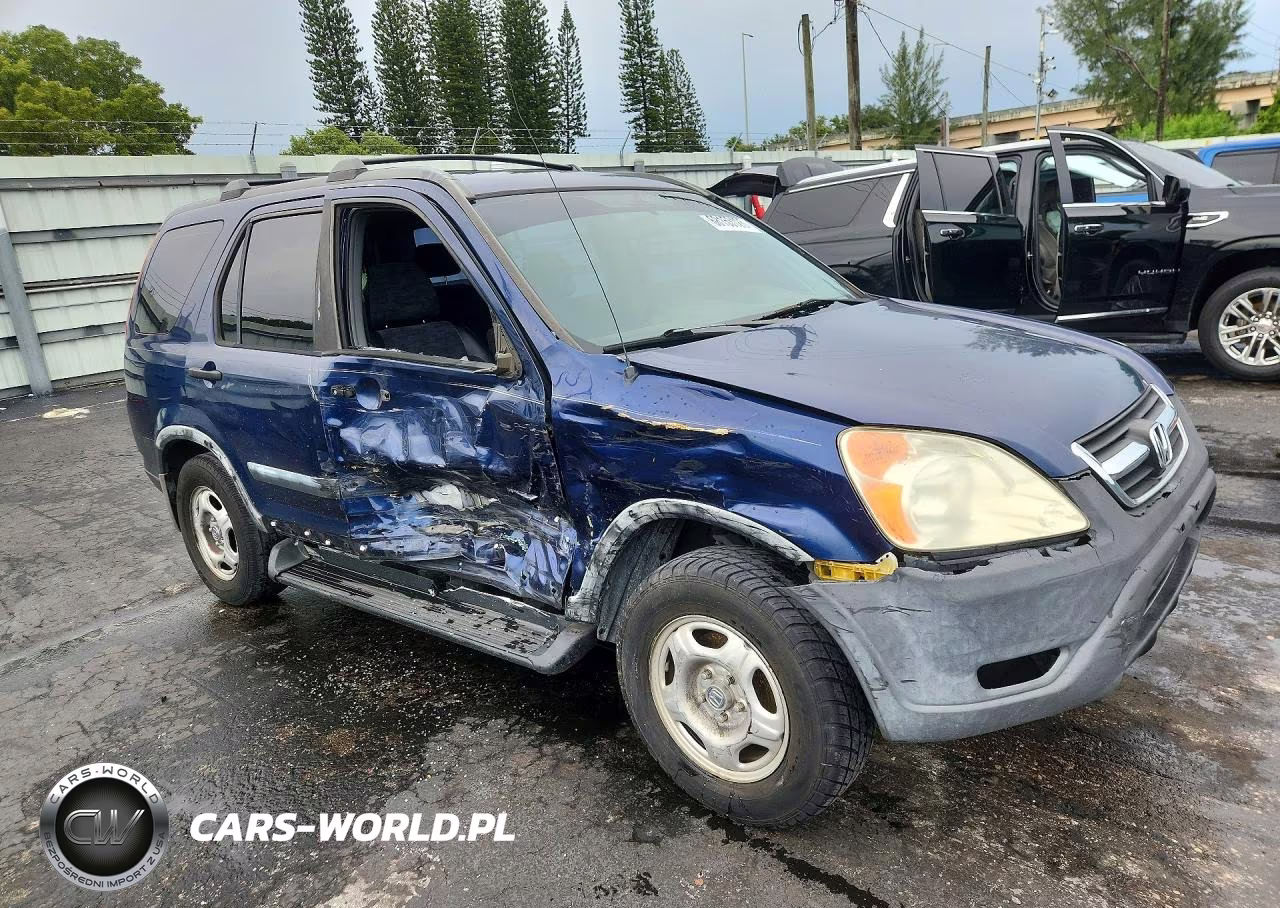 2002 Honda Cr-V Lx VIN:JHLRD68482C011919 - 4