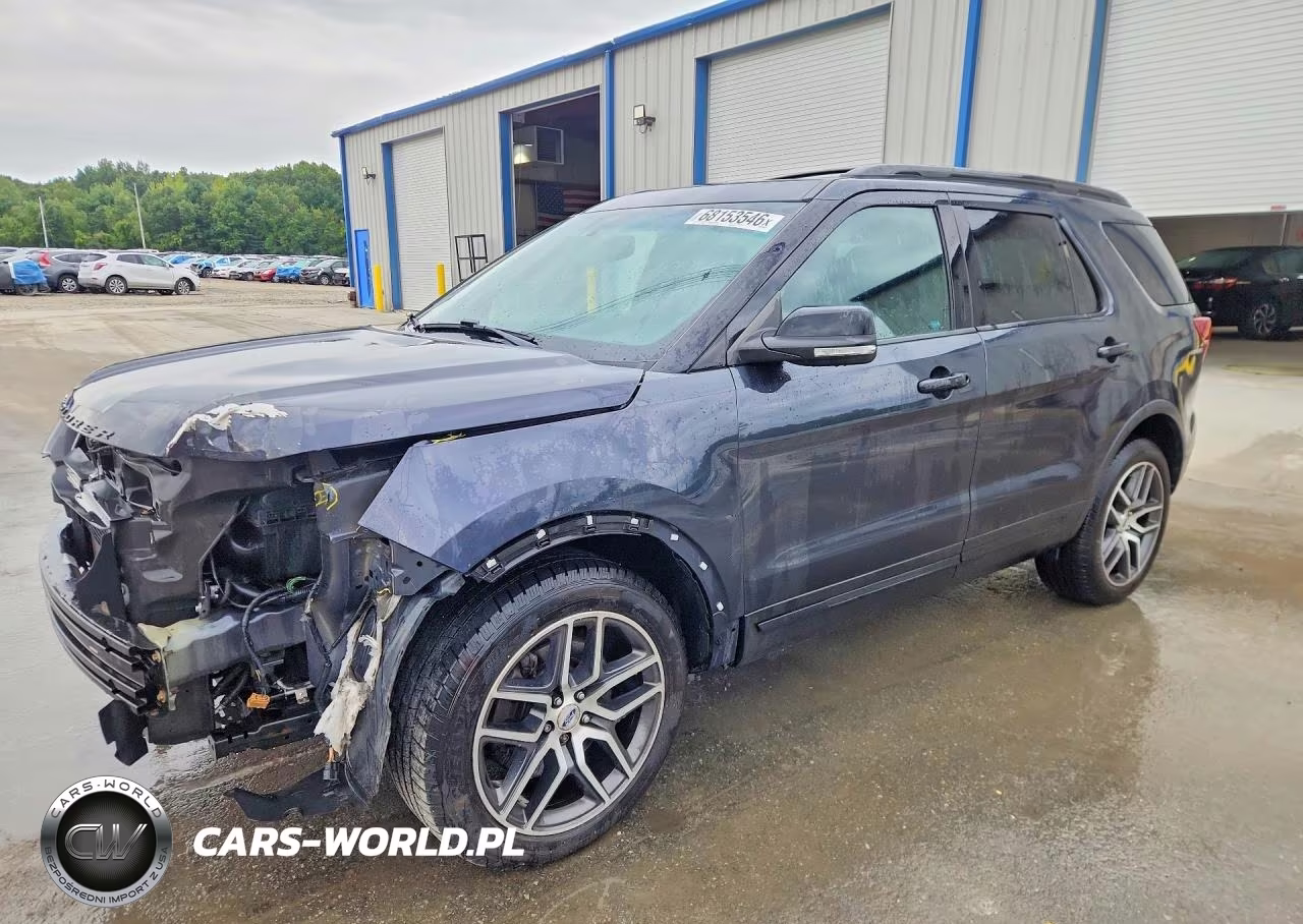 2017 Ford Explorer Sport VIN:1FM5K8GT0HGB75250 - 1