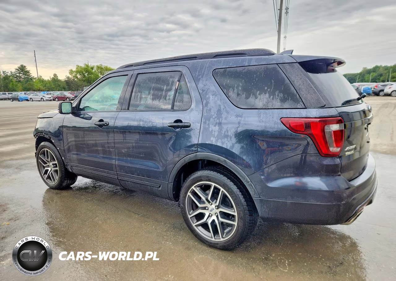 2017 Ford Explorer Sport VIN:1FM5K8GT0HGB75250 - 2