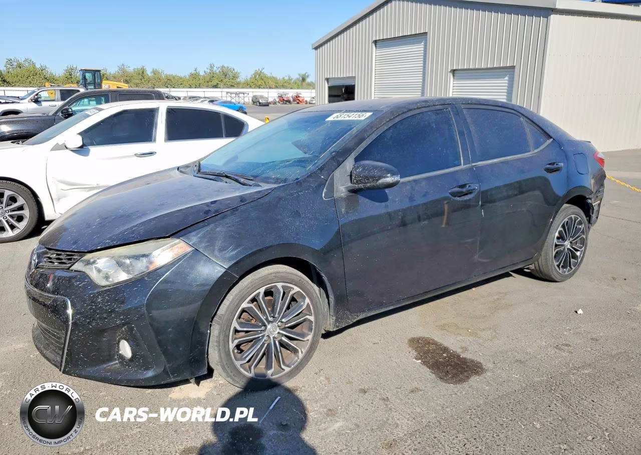 2015 Toyota Corolla S Plus VIN:5YFBURHE9FP244956 - 1