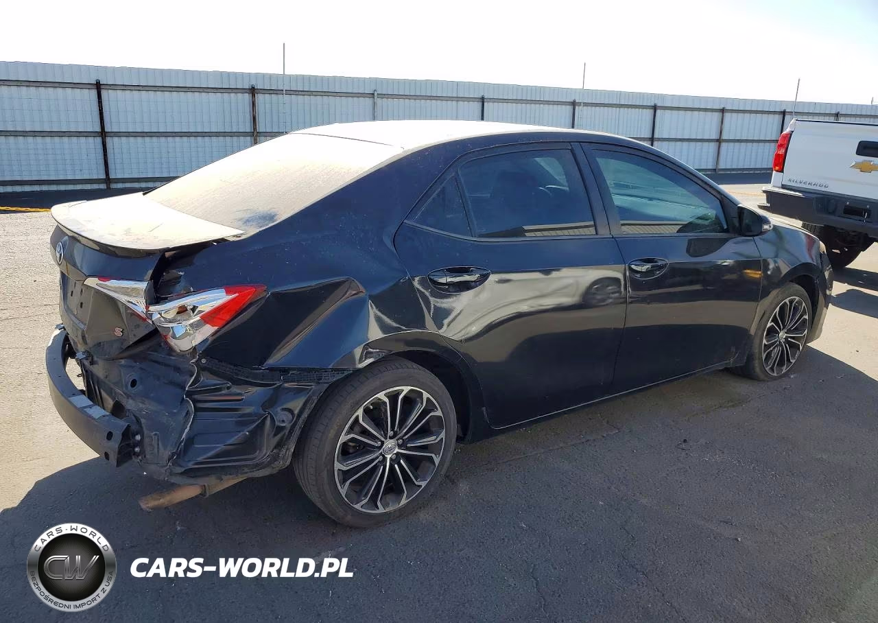 2015 Toyota Corolla S Plus VIN:5YFBURHE9FP244956 - 3