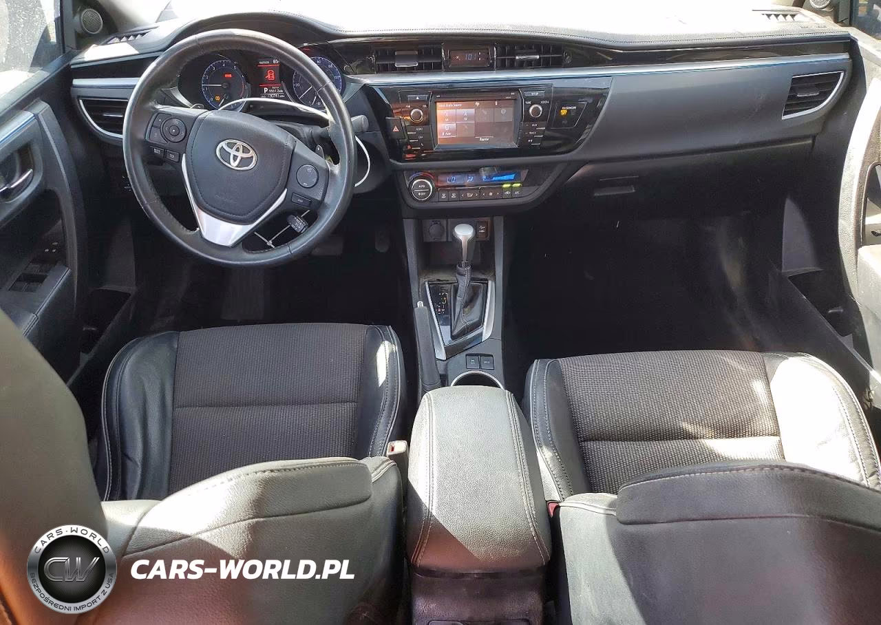 2015 Toyota Corolla S Plus VIN:5YFBURHE9FP244956 - 8