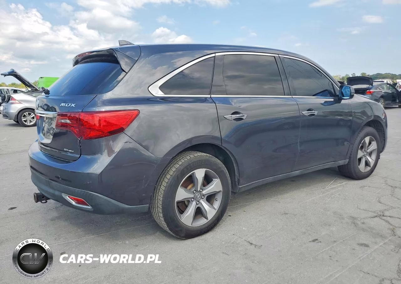2014 Acura Mdx VIN:5FRYD4H22EB042634 - 3