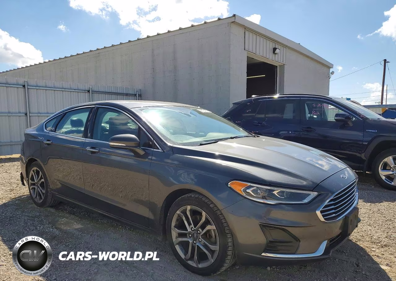 2019 Ford Fusion Sel VIN:3FA6P0CD2KR233889 - 4
