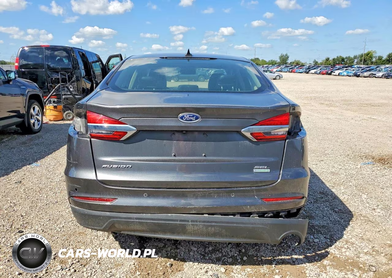 2019 Ford Fusion Sel VIN:3FA6P0CD2KR233889 - 6