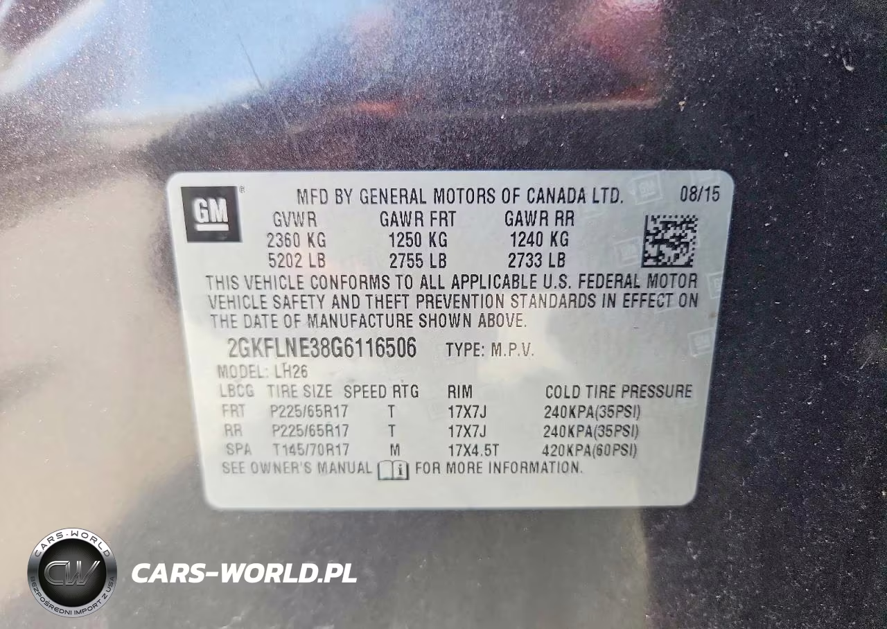 2016 GMC Terrain Sle VIN:2GKFLNE38G6116506 - 13