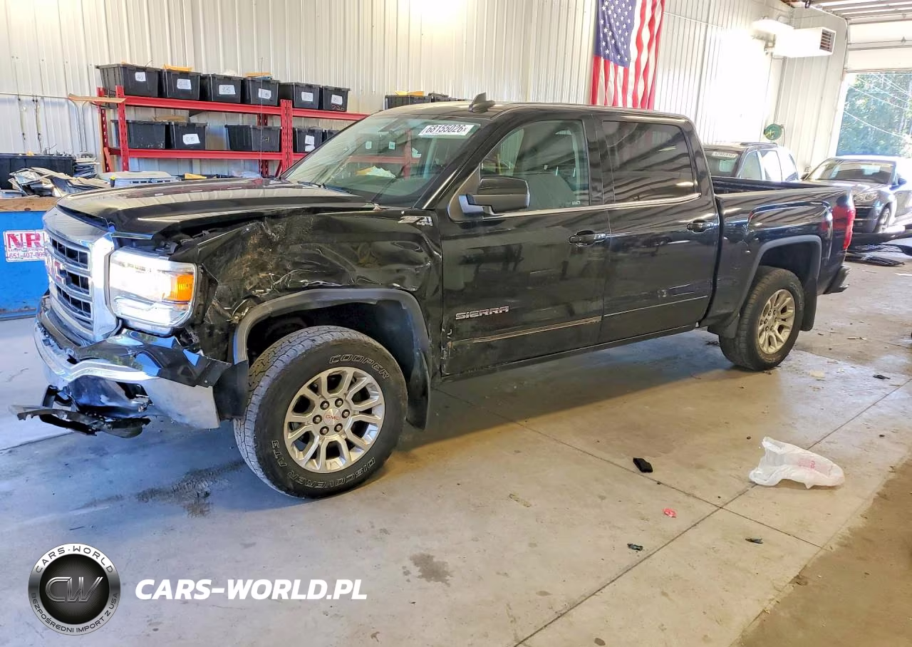 2015 GMC Sierra K1500 Sle VIN:3GTU2UECXFG238674 - 1