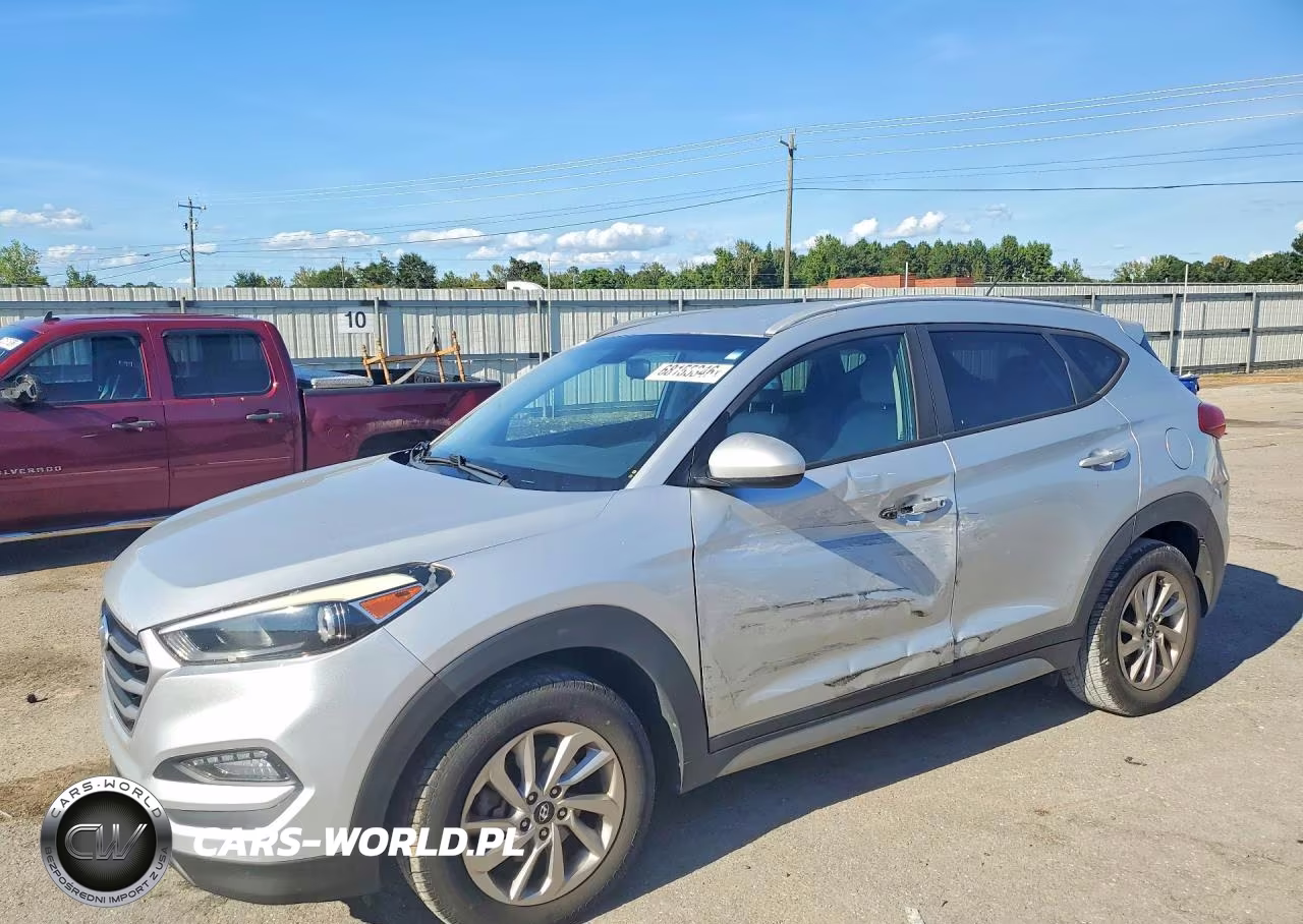 2017 Hyundai Tucson Se VIN:KM8J33A44HU329511 - 1