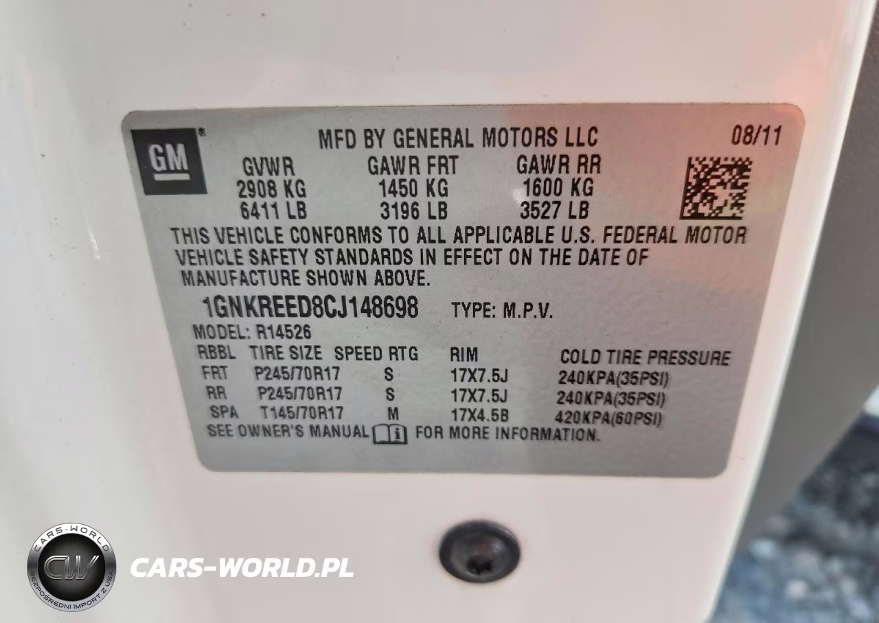 2012 Chevrolet Traverse Ls VIN:1GNKREED8CJ148698 - 13