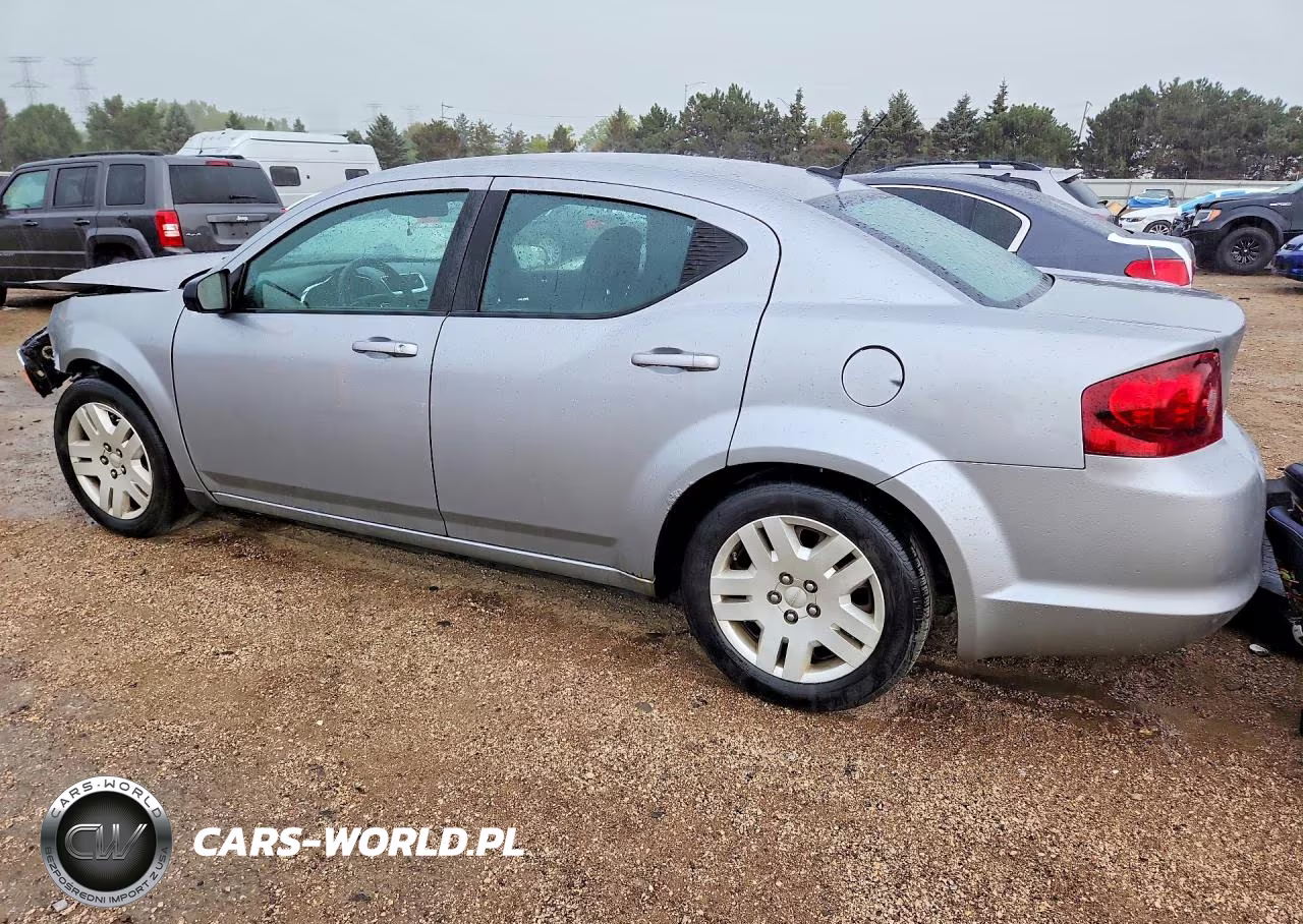 2013 Dodge Avenger Se VIN:1C3CDZAGXDN749399 - 2