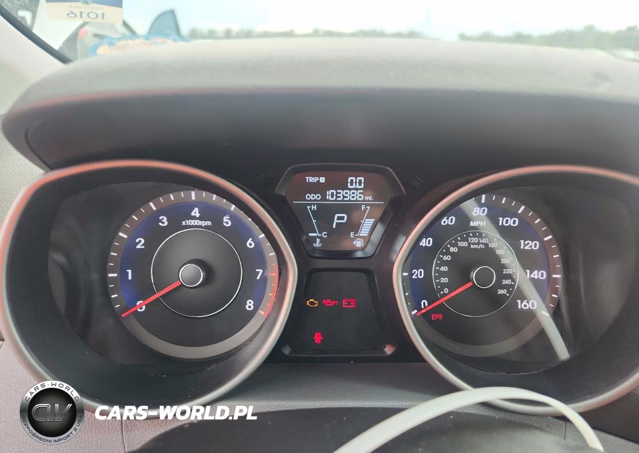 2013 Hyundai Elantra Gls VIN:5NPDH4AE1DH309576 - 9