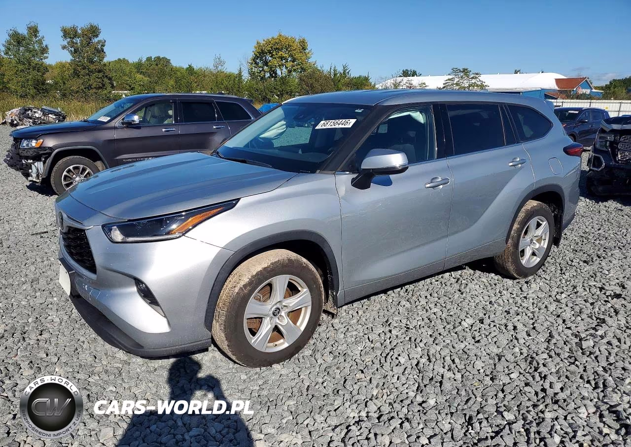 2021 Toyota Highlander Le VIN:5TDBZRBH8MS544691 - 1
