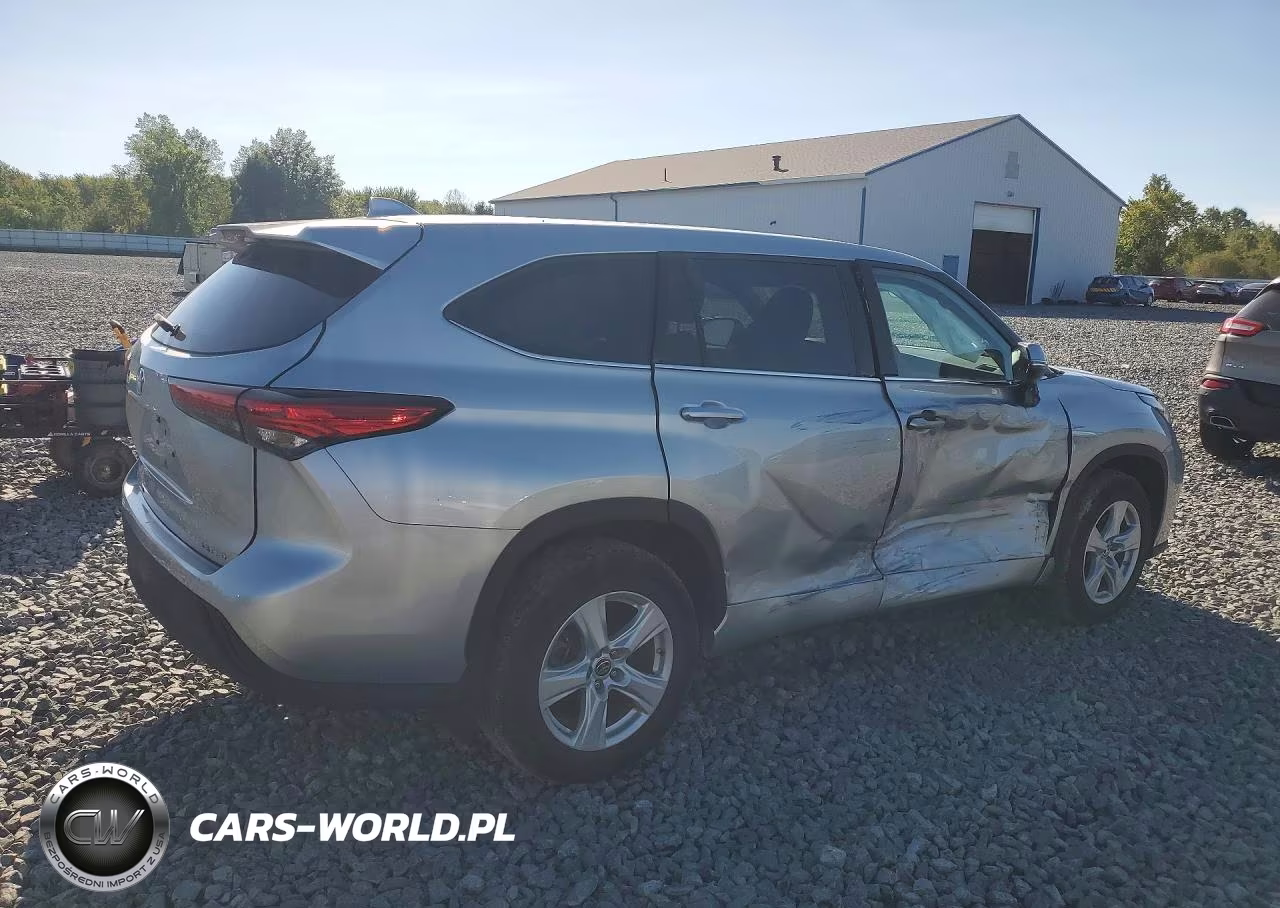 2021 Toyota Highlander Le VIN:5TDBZRBH8MS544691 - 3