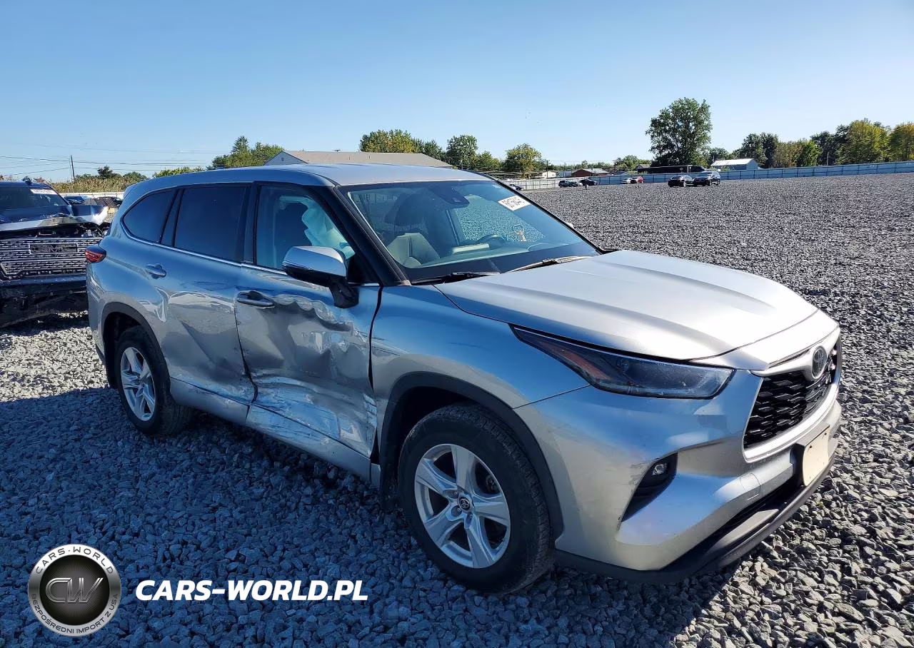 2021 Toyota Highlander Le VIN:5TDBZRBH8MS544691 - 4