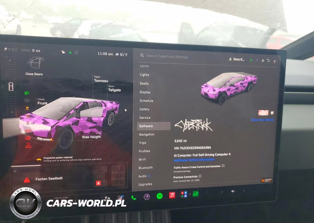 2024 Tesla Cybertruck VIN:7G2CEHED5RA05439X - 9