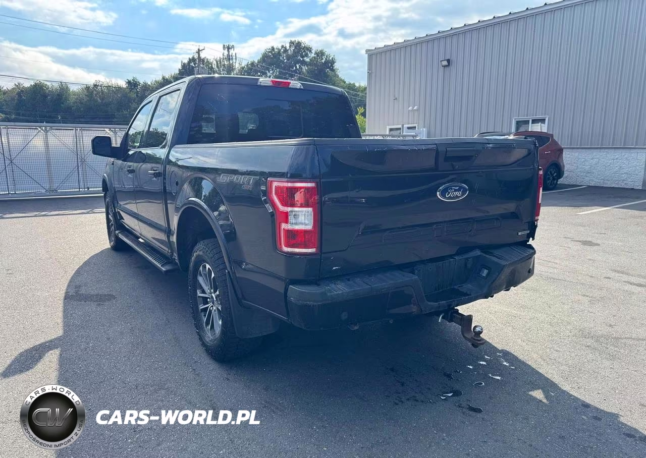 2019 Ford F150 Supercrew VIN:1FTEW1E47KFC73538 - 2