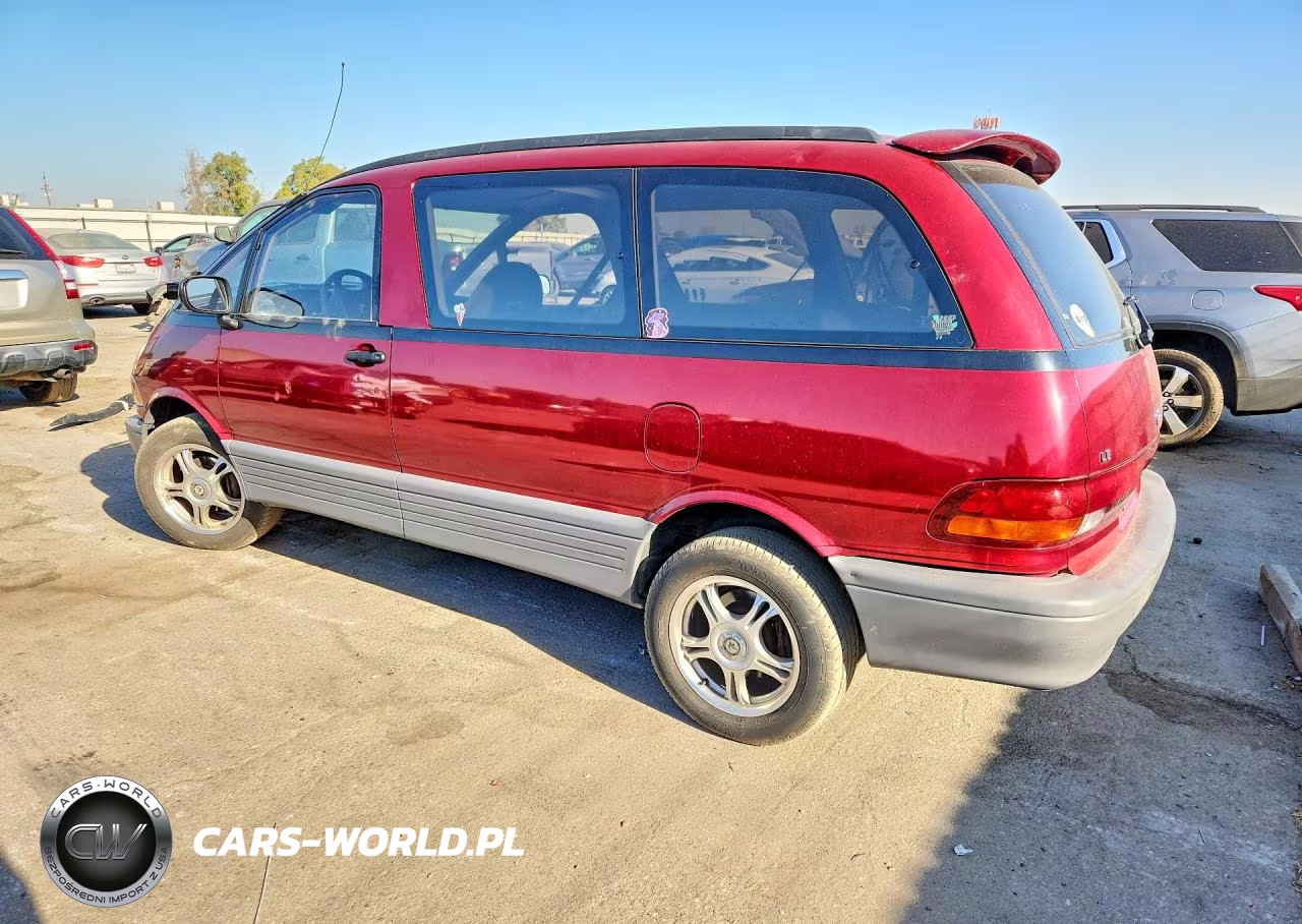 1991 Toyota Previa Le VIN:JT3AC12R1M0066631 - 2