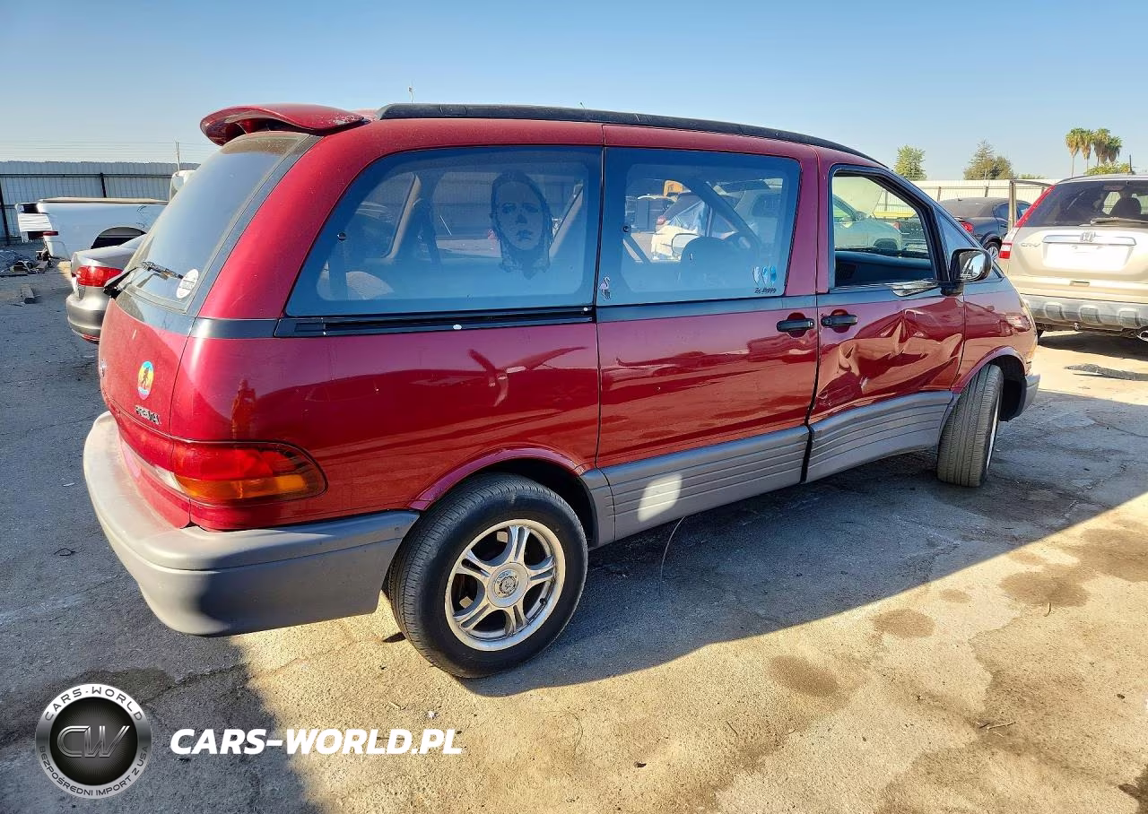 1991 Toyota Previa Le VIN:JT3AC12R1M0066631 - 3