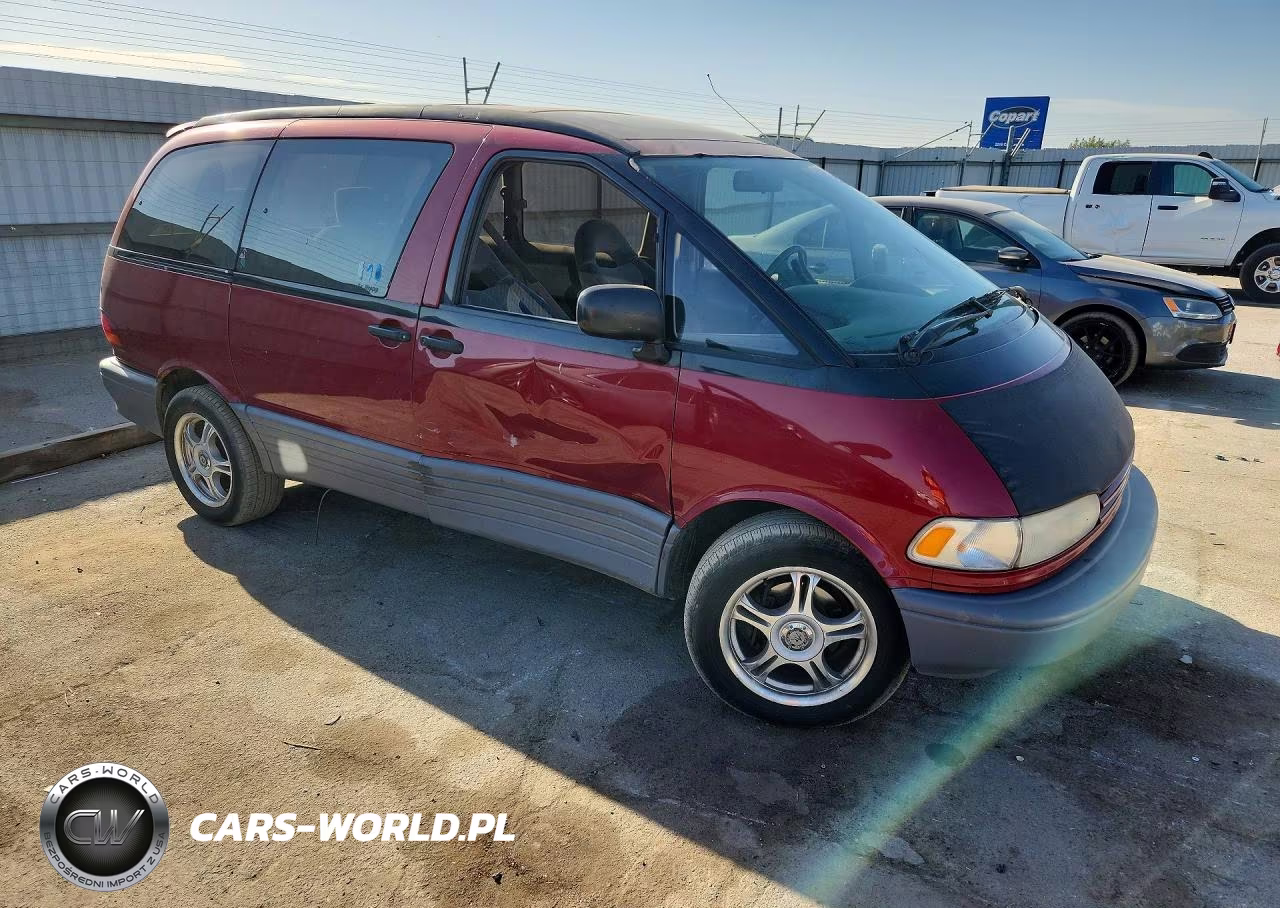 1991 Toyota Previa Le VIN:JT3AC12R1M0066631 - 4