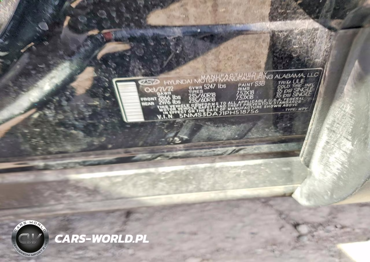 2023 Hyundai Santa Fe Sel Premium VIN:5NMS3DAJ1PH518756 - 14
