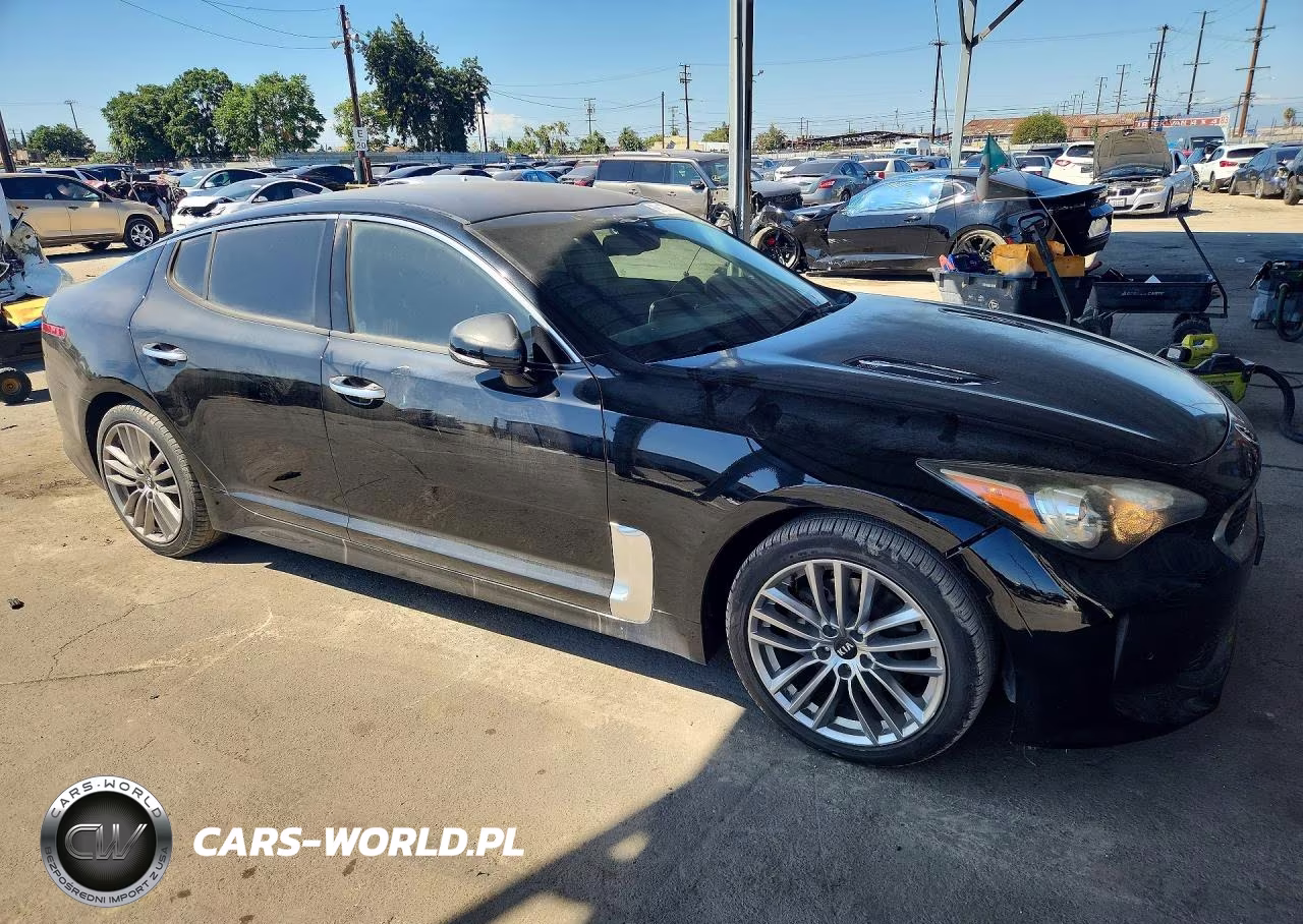 2018 Kia Stinger Base VIN:KNAE15LA6J6023203 - 4