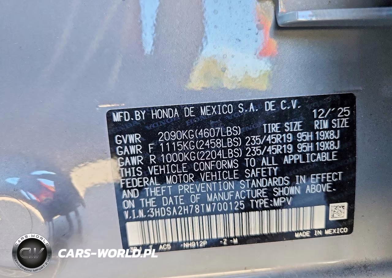 2026 Acura Adx A-Spec Advance VIN:3HDSA2H78TM700125 - 13