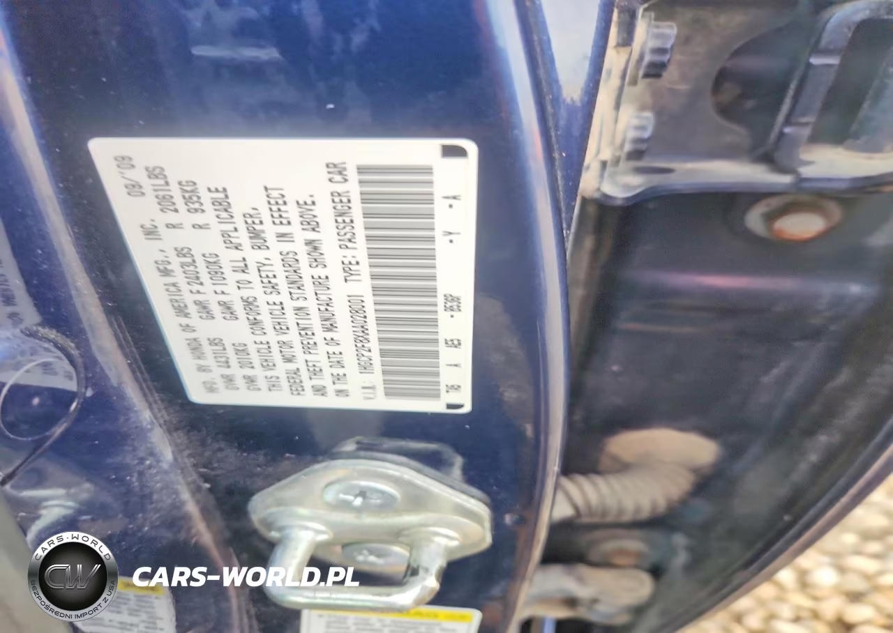 2010 Honda Accord Exl VIN:1HGCP2F8XAA028001 - 12