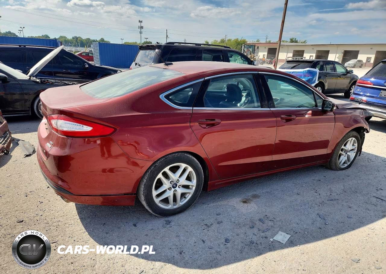 2014 Ford Fusion Se VIN:3FA6P0HD9ER280477 - 3