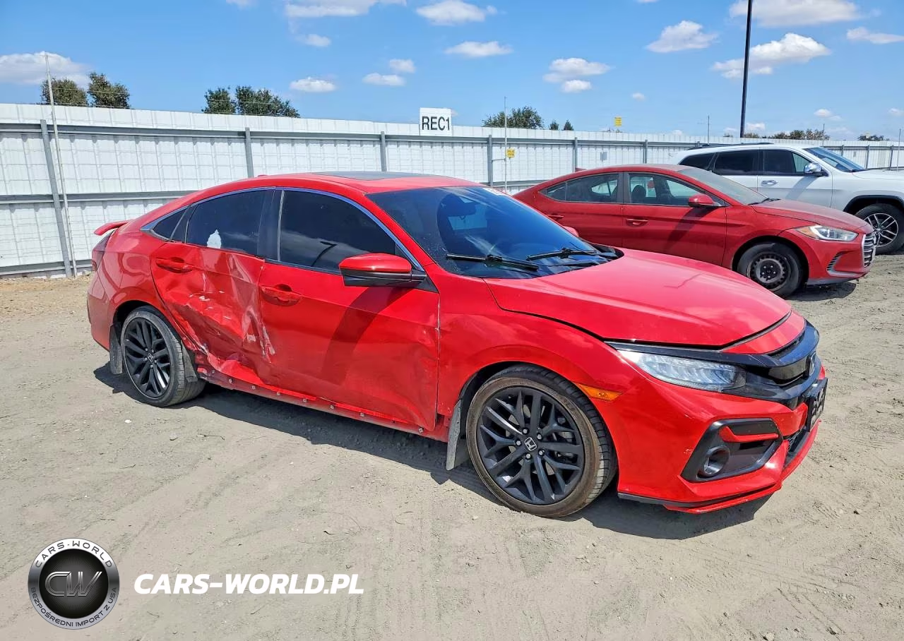 2020 Honda Civic Si VIN:2HGFC1E57LH707531 - 4