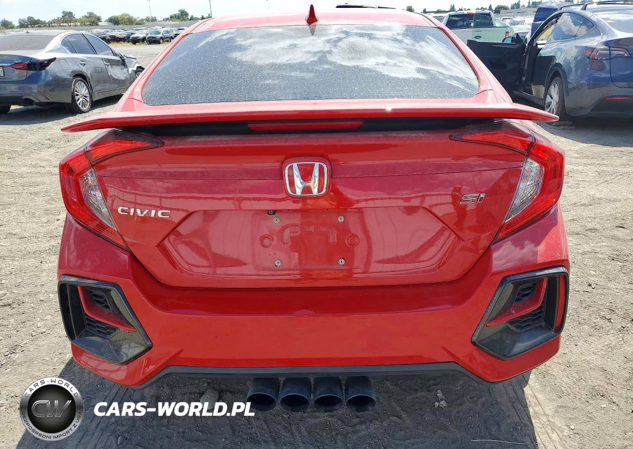 2020 Honda Civic Si VIN:2HGFC1E57LH707531 - 6
