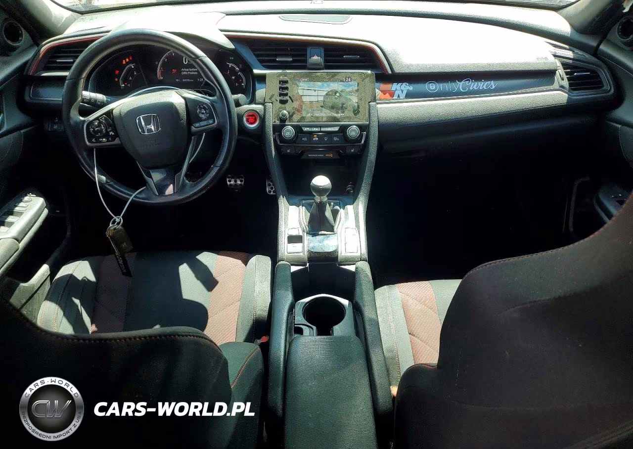 2020 Honda Civic Si VIN:2HGFC1E57LH707531 - 8