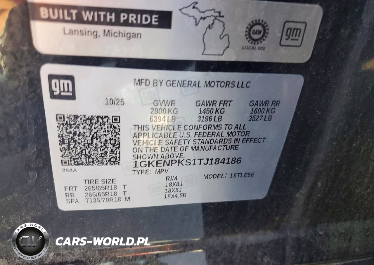2026 GMC Acadia At4 VIN:1GKENPKS1TJ184186 - 14
