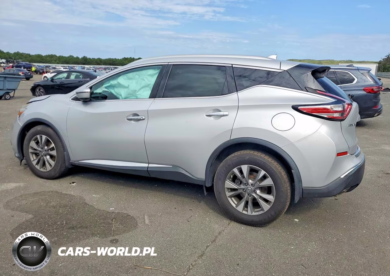 2018 Nissan Murano Sl VIN:5N1AZ2MH9JN159993 - 2