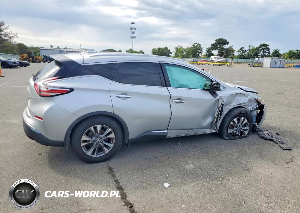 2018 Nissan Murano Sl VIN:5N1AZ2MH9JN159993 - 3