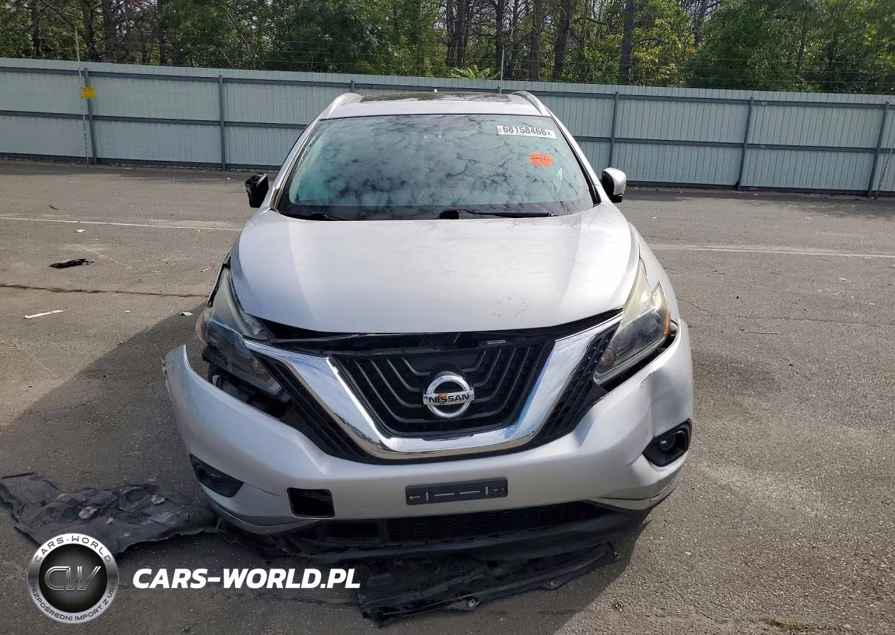 2018 Nissan Murano Sl VIN:5N1AZ2MH9JN159993 - 5
