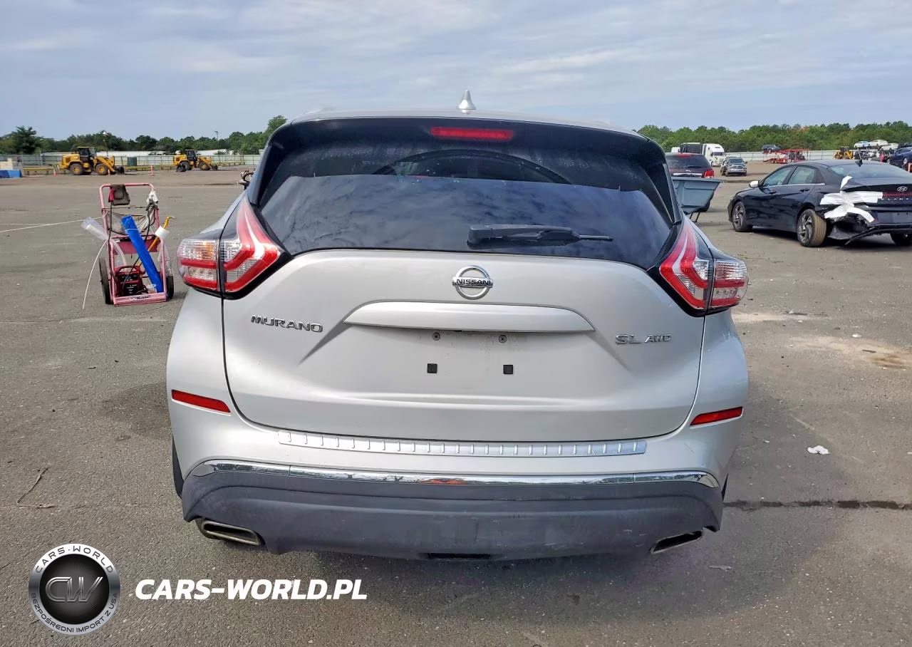 2018 Nissan Murano Sl VIN:5N1AZ2MH9JN159993 - 6