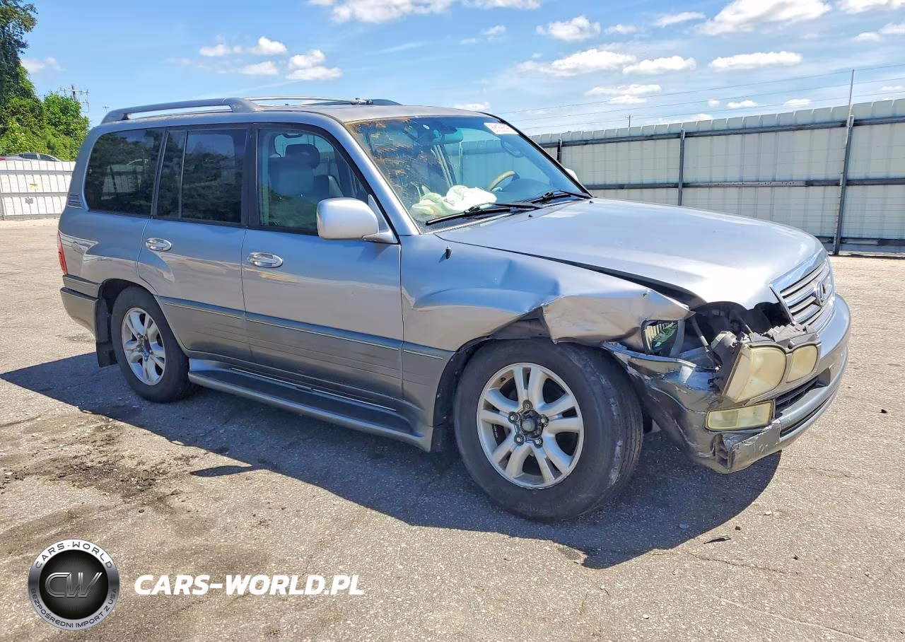 2005 Lexus Lx 470 VIN:JTJHT00W353554845 - 4