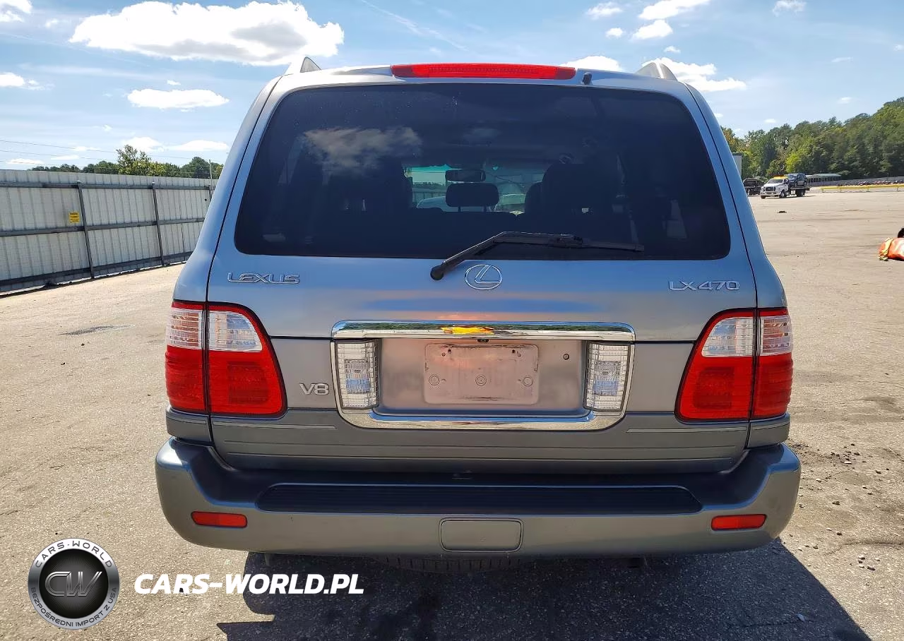 2005 Lexus Lx 470 VIN:JTJHT00W353554845 - 6