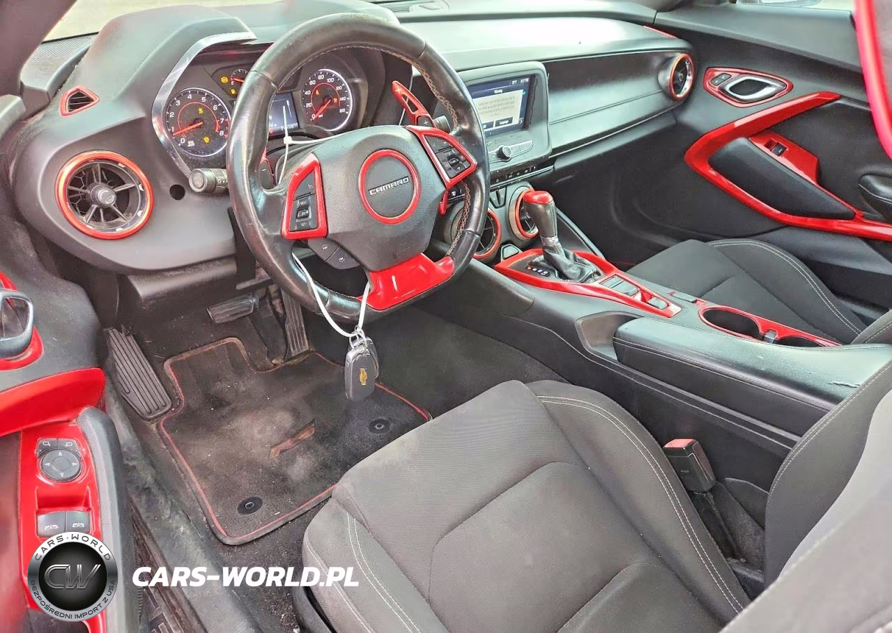 2017 Chevrolet Camaro Lt VIN:1G1FB3DS0H0132102 - 8