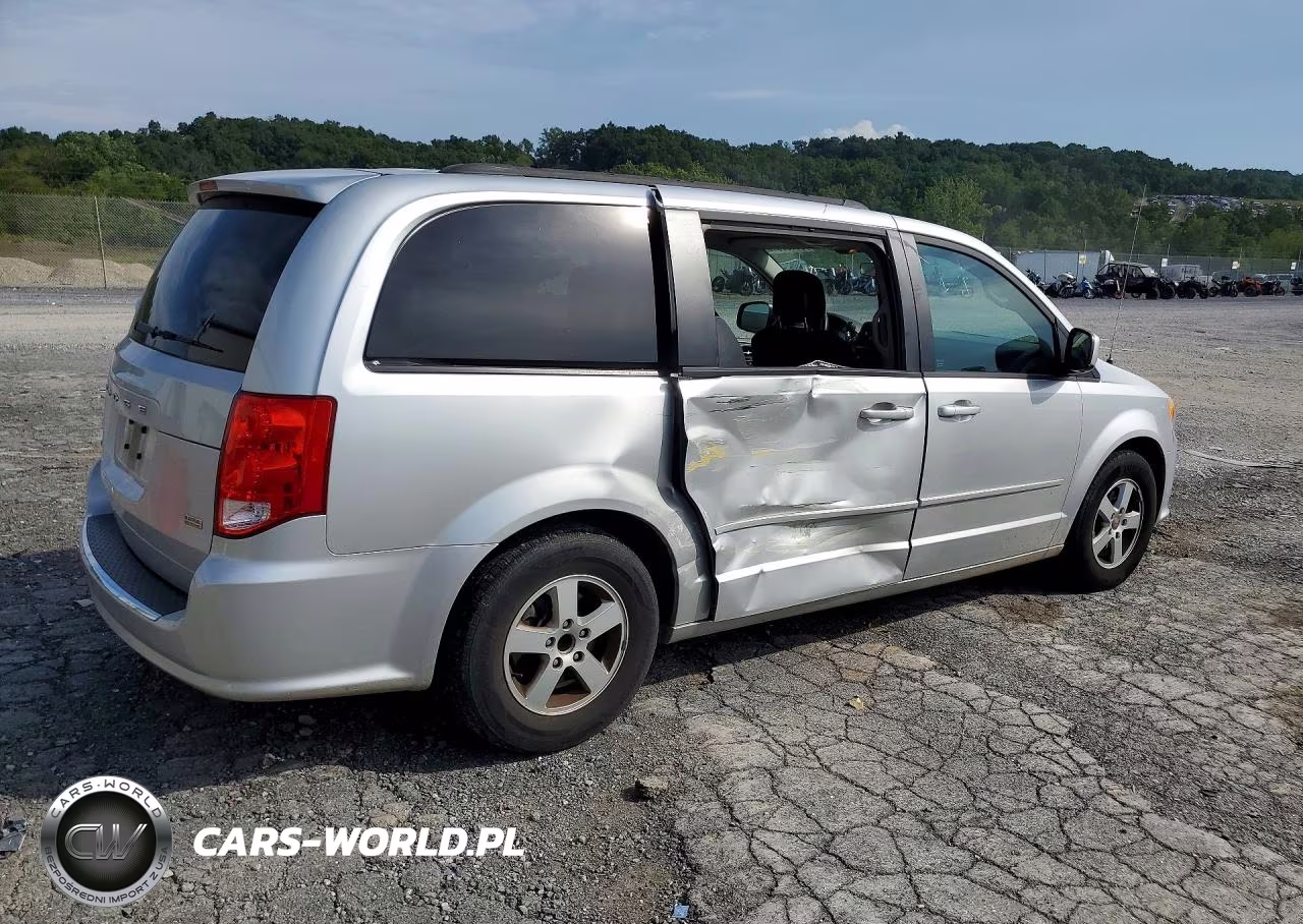 2012 Dodge Grand Caravan Sxt VIN:2C4RDGCG3CR384735 - 3
