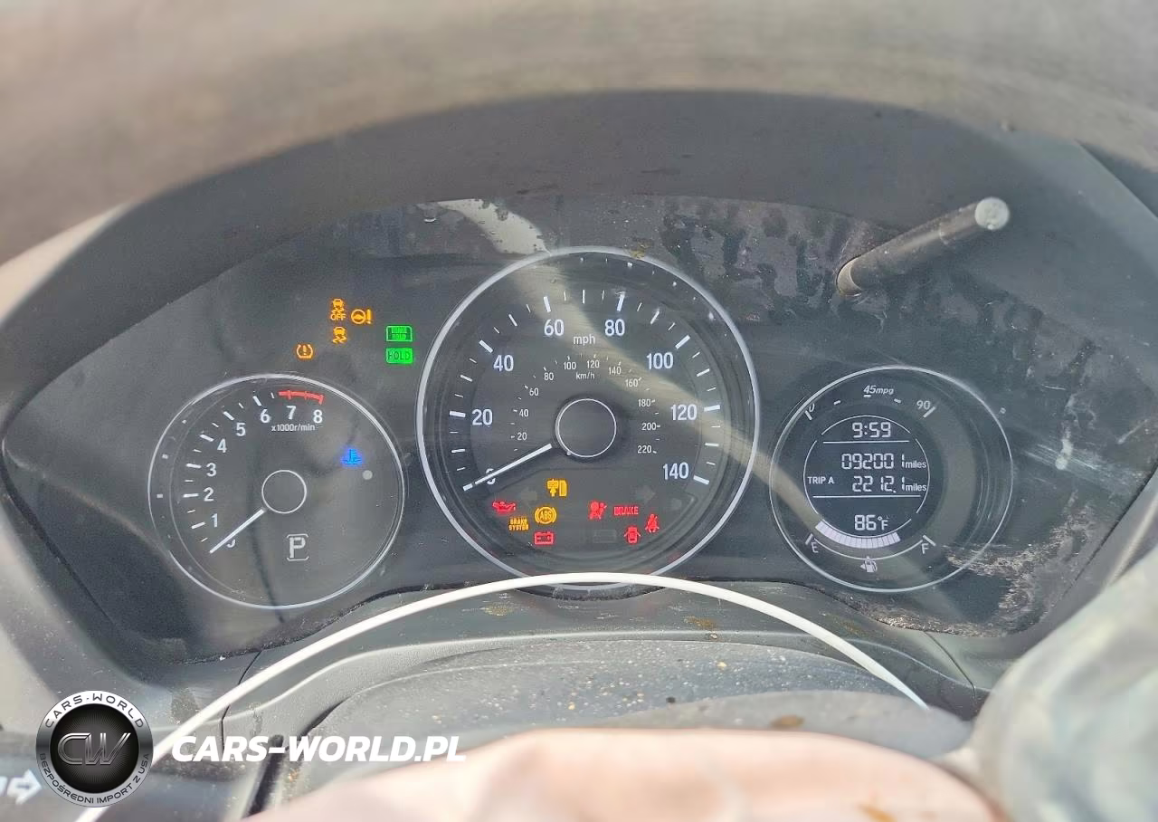 2021 Honda Hr-V Lx VIN:3CZRU5H36MM734887 - 9